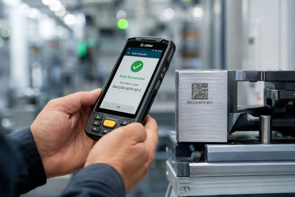 Data Matrix Code Scan